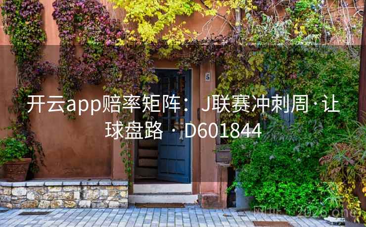 开云app赔率矩阵：J联赛冲刺周·让球盘路 · D601844