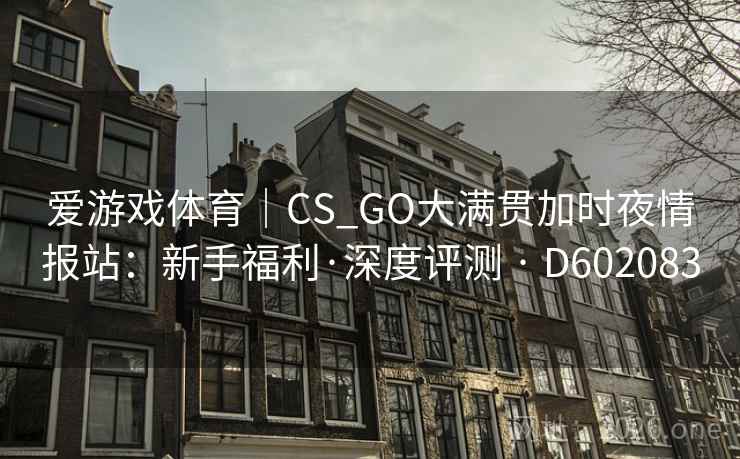 爱游戏体育｜CS_GO大满贯加时夜情报站：新手福利·深度评测 · D602083